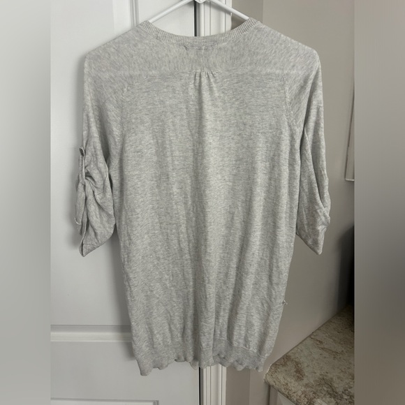 Gap Button Down Cardigan Women’s Gray Medium - Picture 5 of 10